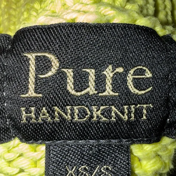 Pure Handknit Button Up Cardigan - Picture 6 of 7